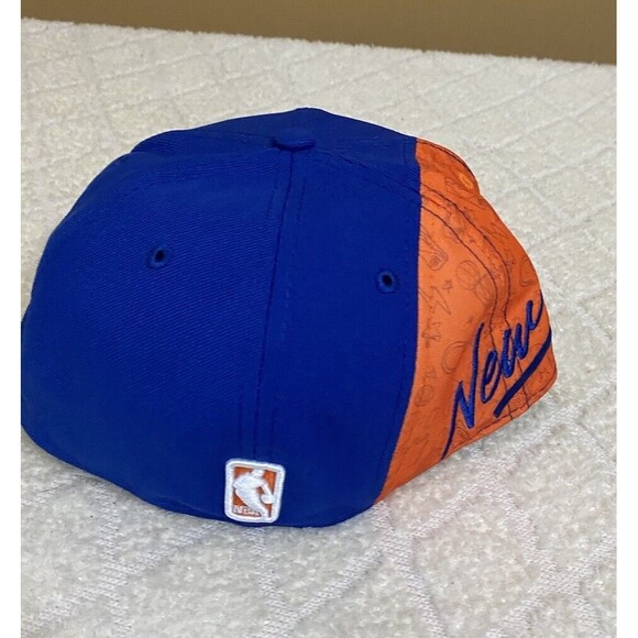 New Era 59Fifty New York Knicks Embroidered Orange/Blue Fitted Hat Size 7 1/2 - Picture 9 of 16